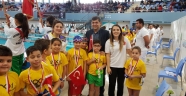 SANKO OKULLARININ MİNİK KULAÇLARI MADALYA İLE DÖNDÜ