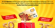 SANKO PARK’TA HARCAMALARINIZ PARAYA DÖNÜŞÜYOR