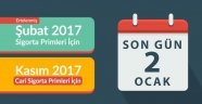 SİGORTA PRİMLERİNİN ÖDENMESİNE İLİŞKİN DUYURU