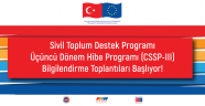 SİVİL TOPLUM DESTEK PROGRAMI - III