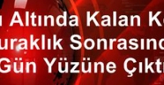 Su altında kalan köy kuraklık sonrasında gün yüzüne çıktı