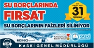 SU BORÇLARINA YAPILANDIRMA FIRSATI