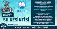 SU KESİNTİSİ DUYURUSU