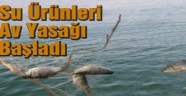 SU ÜRÜNLERİ AV YASAĞI BAŞLADI