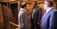 TARİHİ KONAĞIN RESTORASYONU DEVAM EDİYOR…