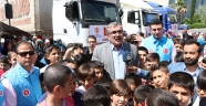 TDV’DEN AZEZ’E YÜZ TON UN GÖNDERİLDİ