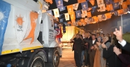 TIR VE KAMYONCULAR BAŞKAN OKUMUŞ’A TAM DESTEK