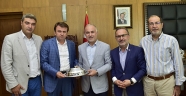 TÜRK KIZILAYI’NDAN BAŞKAN ERKOÇ’A ZİYARET