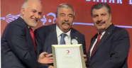 TÜRK KIZILAYI’NDAN SANKO’YA PLATİN MADALYA
