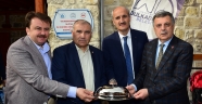 TÜRK PARLAMENTERLER BİRLİĞİ HEYETİ DULKADİROĞLU’NUN TARİHİ KONAKLARINI GEZDİ