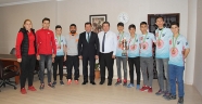 TÜRKİYE ŞAMPİYONU U16 HOKEY TAKIMINDAN ZİYARET