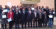 TÜRKOĞLUNDA ÇİFTÇİ KURSLARI TAMAMLANDI