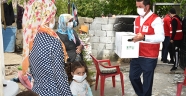 Türkoğlu'nda ihtiyaç sahibi ailelere ramazan kolisi ulaştırıldı