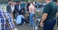 TÜRKOĞLU'NDA MOTOSİKLET KAZASI: 1 YARALI