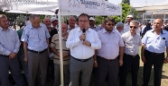 ÜÇ HAC KAFİLESİDE UĞURLANDI