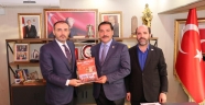 ÜNAL; GÜVENLİK KORUCULAR FEDERASYONUNA ZİYARET