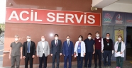VALİ COŞKUN’DAN HEKİMLERİMİZE VE SAĞLIK ÇALIŞANLARIMIZA ZİYARET