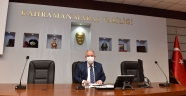 VALİ COŞKUN, KADINA YÖNELİK ŞİDDETLE MÜCADELE KAPSAMINDA MUHTARLARLA BİR ARAYA GELDİ