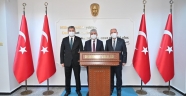 VALİ ÖMER FARUK COŞKUN, OSMANİYE VALİSİ SAYIN DR. ERDİNÇ YILMAZ’I ZİYARET ETTİ