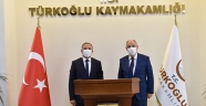 Vali Ömer Faruk Coşkun, Türkoğlu ilçesini ziyaret etti