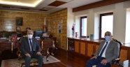 Vali Yardımcısı Mahmut Hersanlıoğlu, Üniversitemiz Rektörü Prof. Dr. Niyazi Can’ı Ziyaret Etti