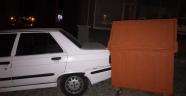 Vatandaşlar, gelişi güzel bırakılan çöp konteynırlarından dertli