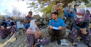 Yaraları sarmaya yardımcı oluyorlar