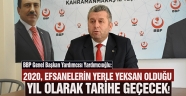 Yardımcıoğlu: 2020, Efsanelerin Yerle Yeksan Olduğu Yıl olarak tarihe geçecek!