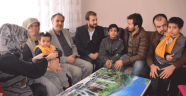 Yardımsever gençler, ihtiyaç sahibi aileye