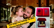 Yeni doğan her bebeğe ilk altın Elbistan Belediyesinden