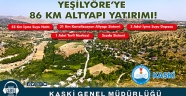 YEŞİLYÖRE’DE ALT YAPI DÖNÜŞÜMÜ BAŞLADI