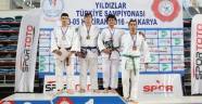 YILDIZLAR JUDO TÜRKİYE ŞAMPİYONASINDA TİYEK'TEN BRONZ MADALYA