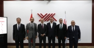 YÖK BAŞKANI EROL ÖZVAR’A “HAYIRLI OLSUN” ZİYARETİ