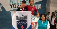 YÜZME YARIŞMASINA SANKO DAMGASI