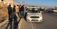 Zincirleme trafik kazasından yaralanmadan kurtuldular
