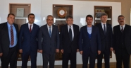 Ziraat Mühendisleri Odası Başkanı Özden Güngör, Rektör Deveci’yi Ziyaret Etti
