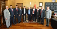 ZİRAAT ODALARI BAŞKANLARINDAN ZİYARET