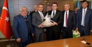 ZİRAAT ODASI BAŞKANLARI BAKAN ÜNAL’I ZİYARET