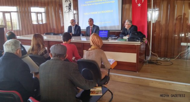 Tarla Faresi İle Mücadele Konusunda Toplantı Yapıldı