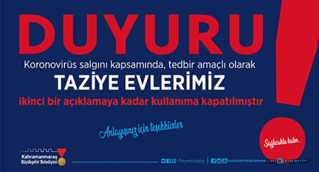 Taziye Evleri Kapatıldı