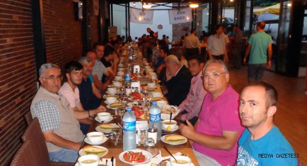 TEPEKIŞLA BARAJI ÇALIŞANLARI İFTARDA BULUŞTU