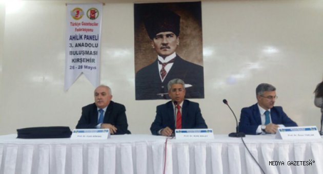 TGF 3. Anadolu Medya Buluşmasını Kırşehir de yaptı..