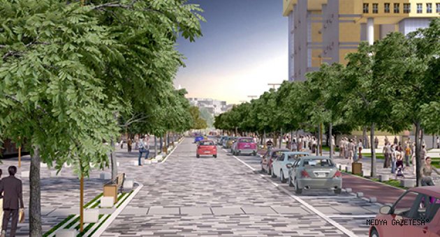 TRABZON CADDESİ YAYALAŞTIRILIYOR