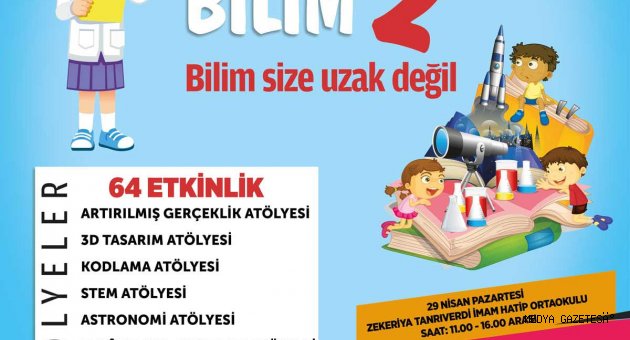 TÜBİTAK Bilim Şenliği Piazza' da Başlıyor