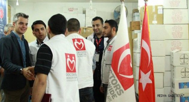 TÜRKİYE’DEN GAZZE’YE TIBBİ MALZEME YARDIMI