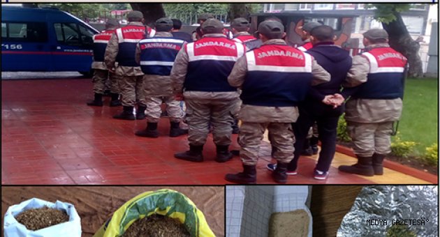TÜRKOĞLU İLÇESİNDE UYUŞTURUCU OPERASYONU