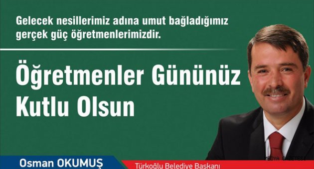 Türkoğlu’nda Öğretmenlere Gül Dağıtıldı