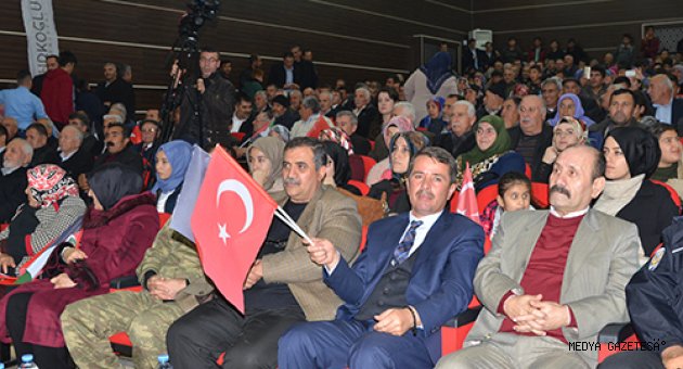 TÜRKOĞLU’NDA OZANLARIN DİLİNDEN KUDÜS GECESİ