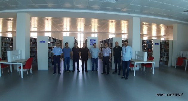 TYB KAHRAMANMARAŞ ŞUBESİNDEN KSÜ KÜTÜPHANESİNE ZİYARET