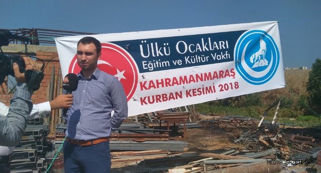 ÜLKÜ OCAKLARI’NDAN YÜZLERCE AİLEYE KURBAN YARDIMI
